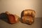 Small Vintage Lounge Chairs by Guglielmo Ulrich, Set of 2 17