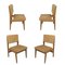 Mid-Century Swiss Teak Dining Chairs by František Jirák, 1960s, Set of 4 1