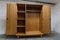 Scandinavian Three-Door Wardrobe in Blond Teak, 1960s 53