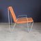 Vintage Bachelor Stuhl aus Wildleder von Verner Panton, 1953 10