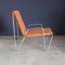 Vintage Suede Leather Bachelor Chair by Verner Panton, 1953, Image 10