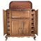 Spanish Carved Bar Cabinet in Walnut, 1930s 10