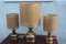 Vintage Brass Table Lamps, 1970s, Set of 3 7