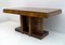 Art Deco Dining Table in Walnut, Italy, 1925, Image 4