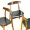 Vintage Chairs by Henning Kjaernulf for Bruno Hansen, 1955, Set of 4 12