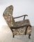 Floral Art Nouveau Wing Chair, 1900 5