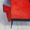 French Fur Fabric Chair, 1960er 3