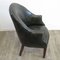 Vintage English Leather Armchair, 1940s 4