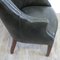 Vintage English Leather Armchair, 1940s 5