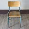 Industrial Stackable Children's Chair from Delagrave, 1950s 7