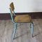 Industrial Stackable Children's Chair from Delagrave, 1950s 8