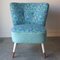 Cocktail Chair in Blue, 1950s 6