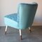 Cocktail Chair in Blue, 1950s 7