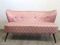 Vintage Pink Sofa, 1950s