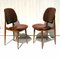 Mid Century Leatherette Chairs by Pierre Guariche, 1960, Set of 2