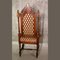 Antique Carved Wood Armchair 5