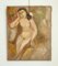 André Julien Prina, Jeune Femme Posant Nue, óleo sobre lienzo, Imagen 2