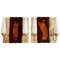 Vintage Marquetry Sconces by Andrea Gusmai, Set of 2 1