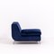 Blue Velvet Dubuffet Lounge Chairs by Rodolfo Dordoni for Minotti, 1990s, Set of 2, Image 4