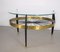 Table Basse Circulaire, Italie, 1950s 2