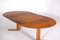 Mid-Century Oak Round Dining Table from Skovby, 1960s 7