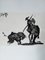 Pablo Picasso, Corrida Scene: Matador & Bull, Double-Sided Original Lithograph, 1961, Image 1