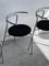 Stackable Chairs in Wood and Iron by Ross Littell, Set of 4 7