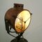 Lámpara de mesa industrial trípode ajustable, años 20, Imagen 6