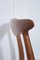 Sedie W2 Mid-Century di Hans J. Wegner per Madsens, Danimarca, anni '50, set di 6, Immagine 7