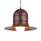 Mid-Century Brown Pendant Lamp, 1970s 2