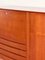 Großes dänisches Mid-Century Modern Teak Sideboard mit Rolltüren von Arne Vodder für Sibast 9