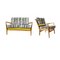 Mid-Century Settee and Armchair from Cintique, Set of 2, Image 1