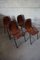 Leather Chairs by Charlotte Perriand for Les Arcs, 1960s, Set of 4 13