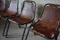 Leather Chairs by Charlotte Perriand for Les Arcs, 1960s, Set of 4 10