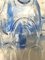Grandes Appliques Murales Mid-Century en Verre de Murano Bleu Clair par Mazzega, 1970s, Set de 2 2