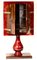 Red Goatskin Dry Bar or Cabinet by Aldo Tura 4