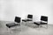 Minimalist German Chrome and Vinyl Modular Lounge Chairs from Brune, 1970s, Set of 3, Image 7