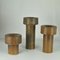 Tall Cylinder Vases in Earth Tones, Set of 3, Image 3