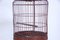 Vintage Wooden & Handcrafted Iron Cage, Image 5