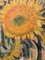 Percival Pernet, Bouquet de tournesols, Gouache on Paper, Framed, Image 6