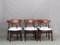 Dining Chairs in Rosewood by Henry Kjaernulf for Bruno Hansen, Set of 6 1