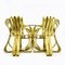 Bentwood Dinette with 2 Cross Check Chairs and Dining Table by Frank Gehry for Knoll International, Set of 3 5