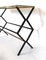Iron, Marble and Brass Console Table, Italy, 1970s 5