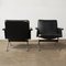 Mid-Century Black 1432 Easy Chairs by Andre Cordemeyer for Gispen, 1961, Set of 2 11