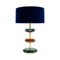 Moderne italienische Mid-Century Tischlampen aus Muranoglas & Messing, 2 . Set 3