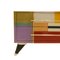 Mid-Century Italian Glass & Brass Sideboard for L.A. Studio, Image 7