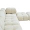 Set di divani modulari Camaleonda in tessuto bouclé bianco di Mario Bellini per B&B Italia, set di 7, Immagine 17