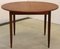 Mid-Century Round Extendable Dining Room Table 8