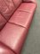 Himola Sofa Set in Wine Red, Set of 4 16