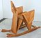 Origami Bird Sculptural Rocking Chair 24